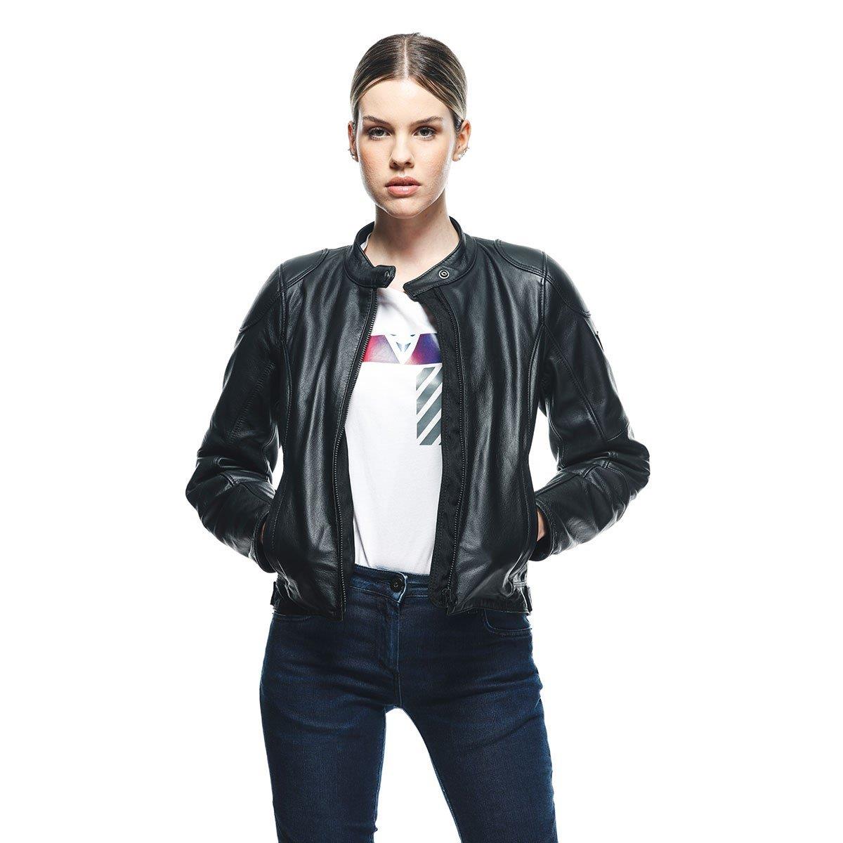 Dainese Electra Black Kadın Deri Mont