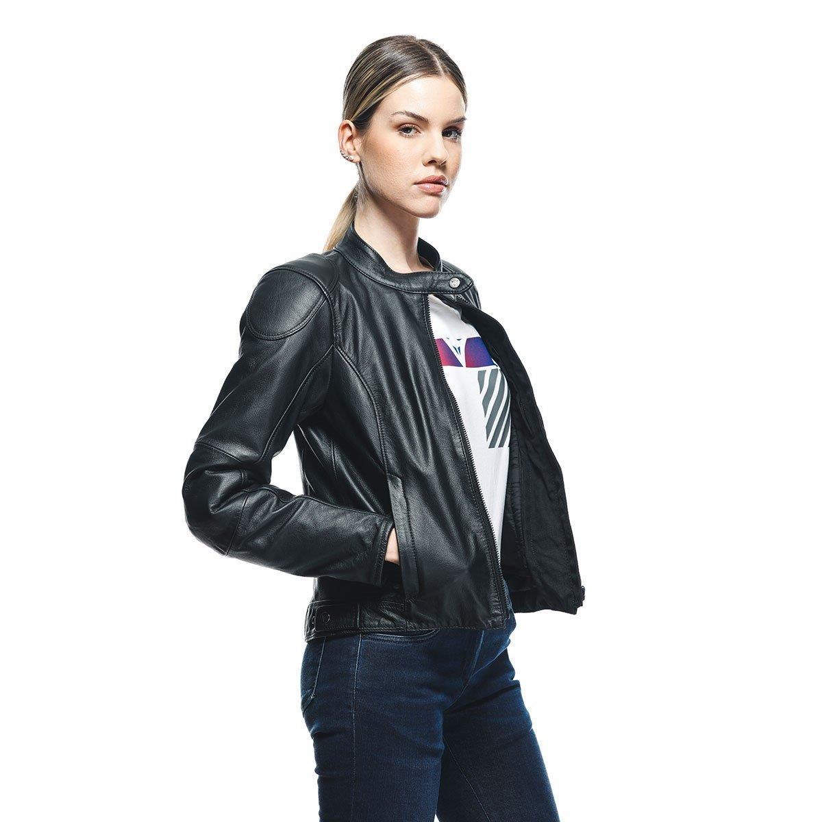 Dainese Electra Black Kadın Deri Mont