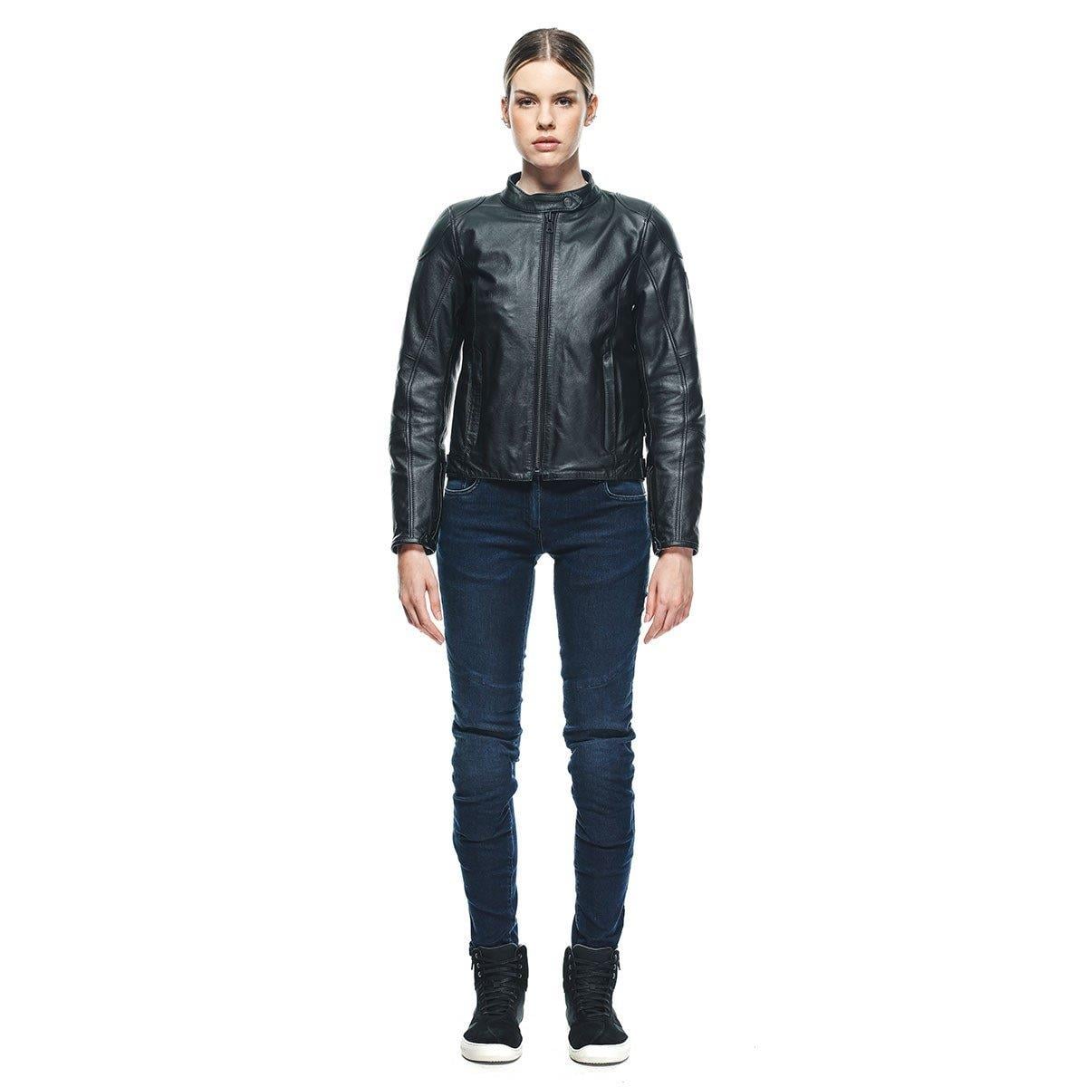 Dainese Electra Black Kadın Deri Mont