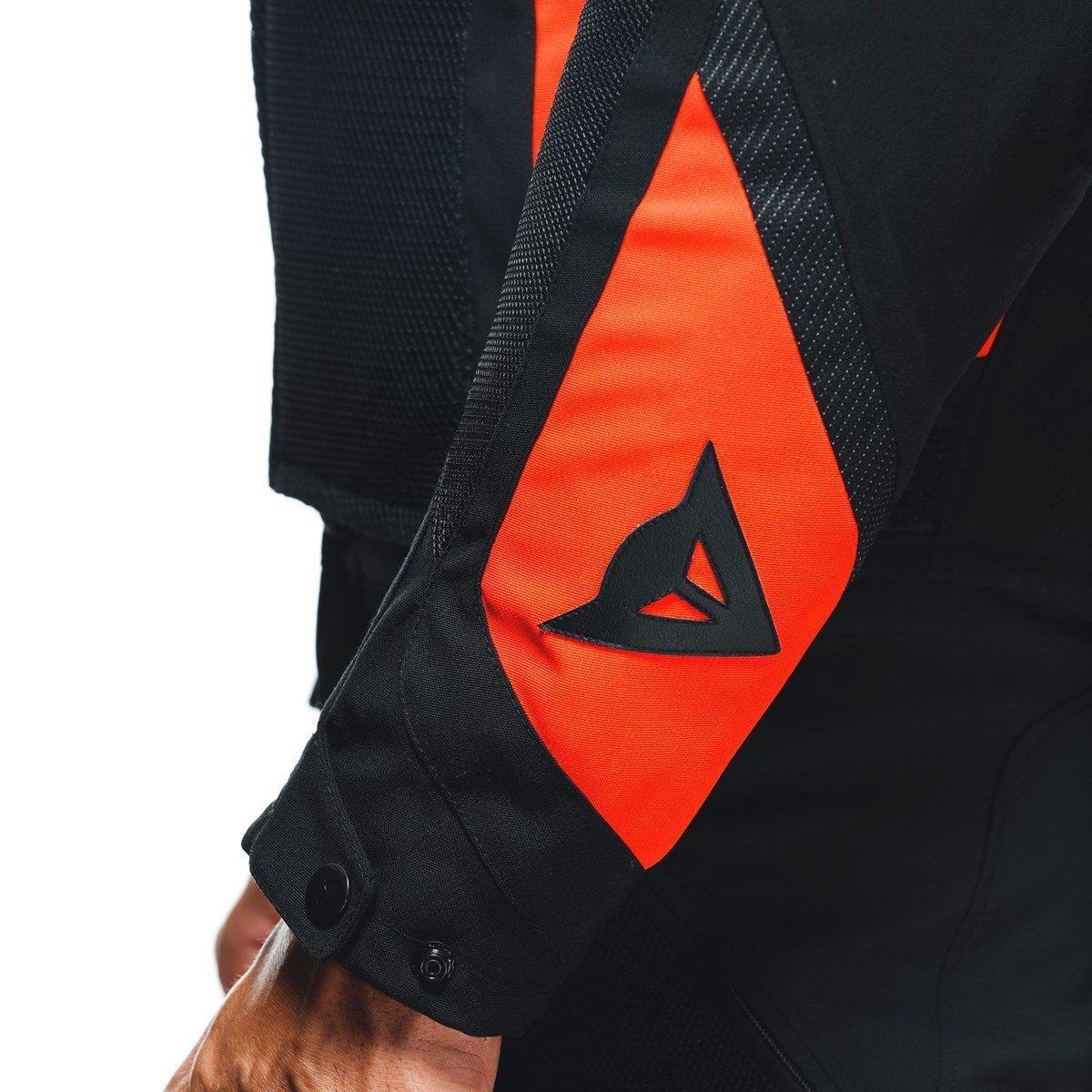 Dainese Energyca Air Black Fluo Red Tekstil Mont
