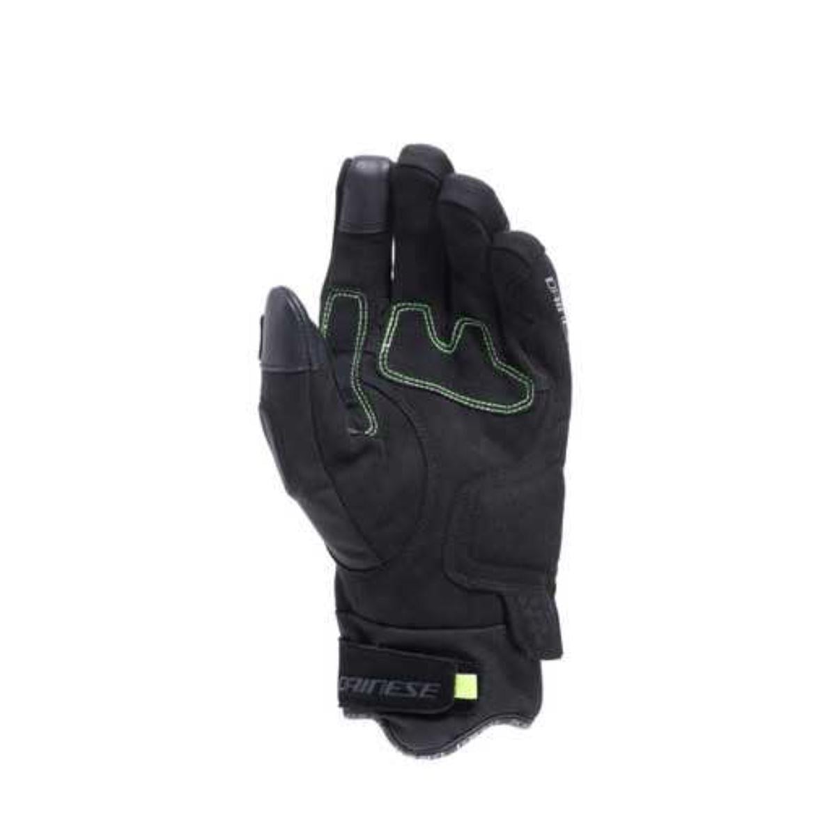 Dainese Fulmine Black Yellow Flue D-Dry Eldiven