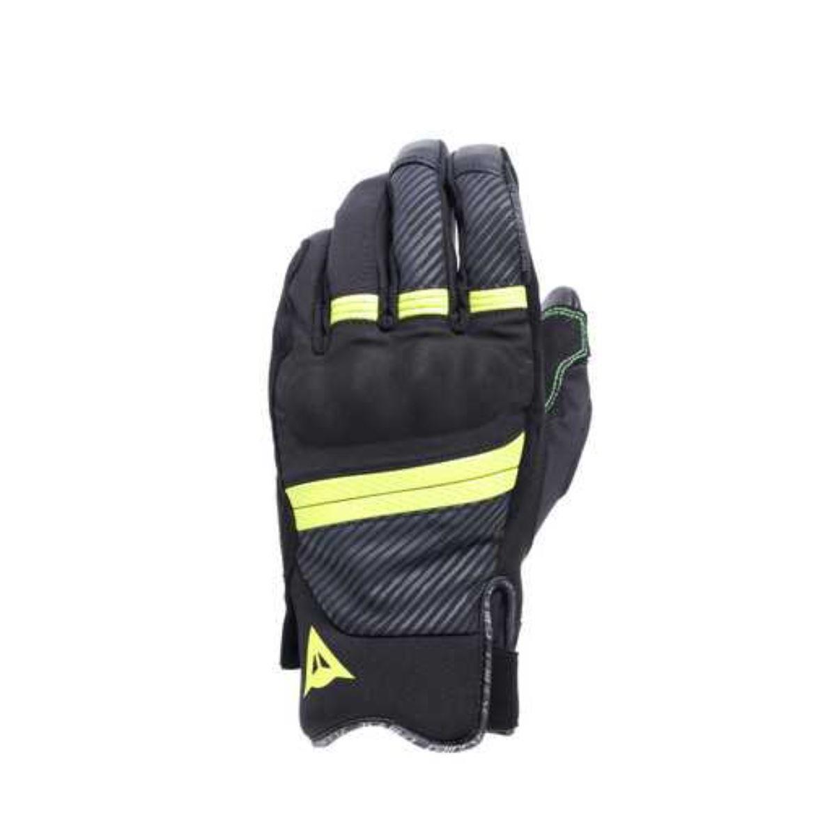 Dainese Fulmine Black Yellow Flue D-Dry Eldiven