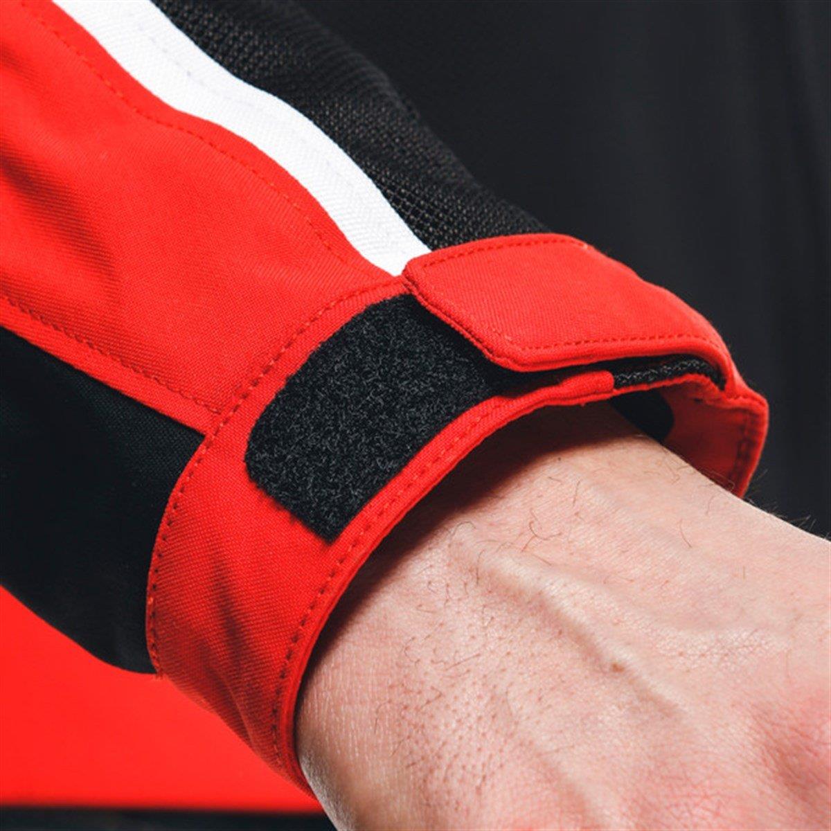 Dainese Hydra Flux 2 Air Black Lava Red D-Dry Mont
