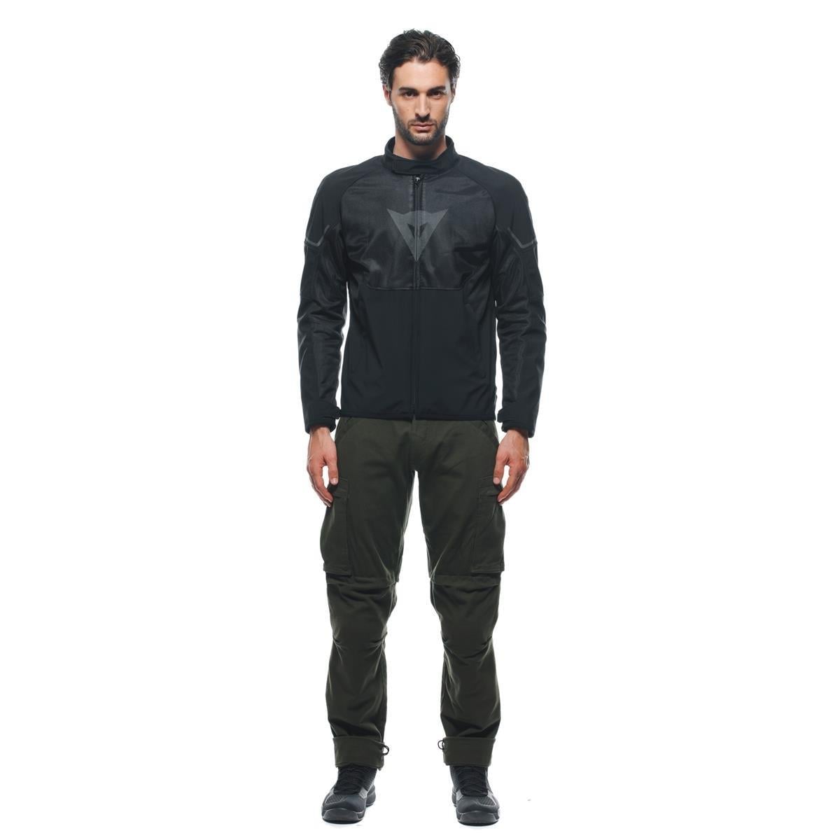 Dainese İgnite Black Gray Reflex Air Tekstil Mont