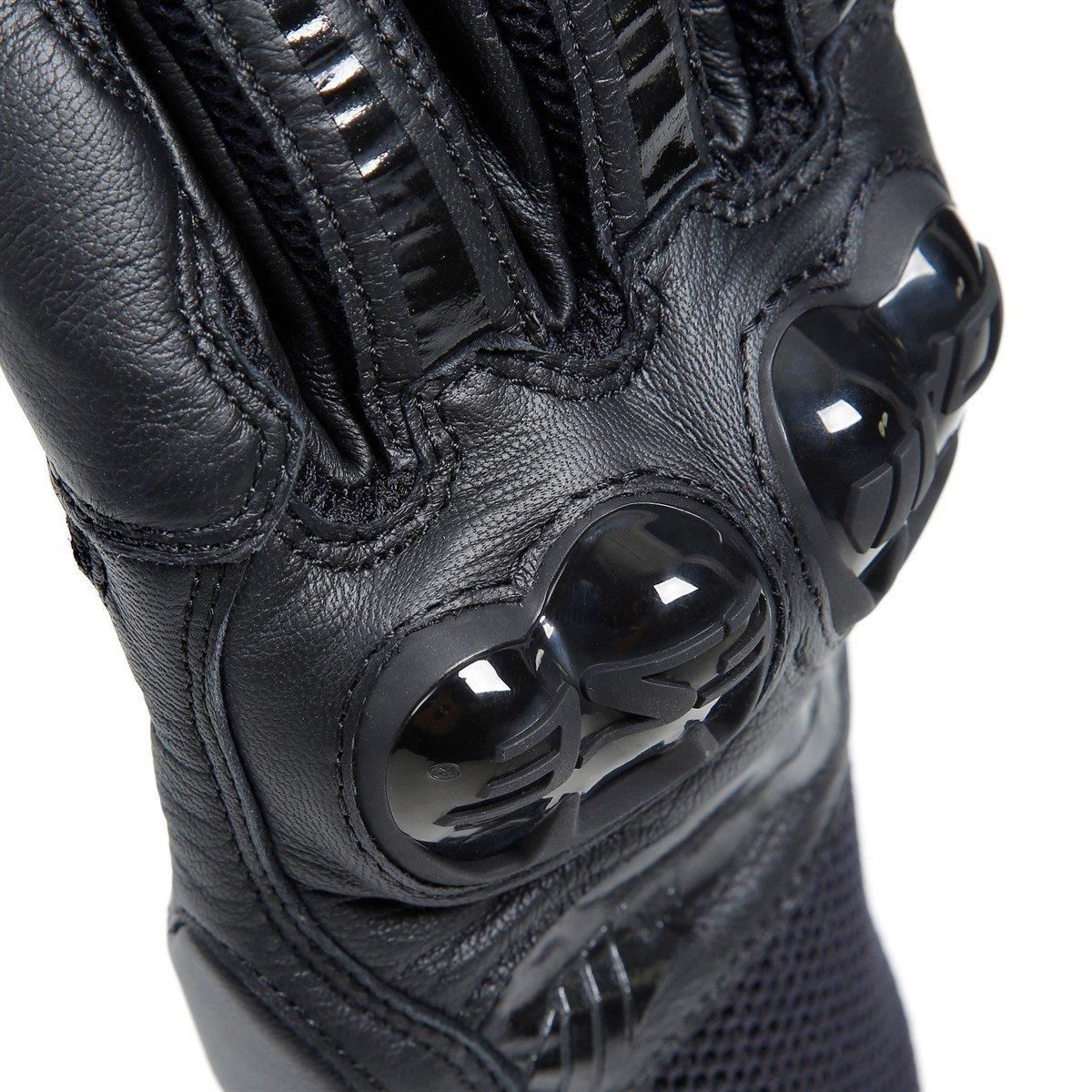 Dainese Mig 3 Unisex Gloves Black Deri Eldiven