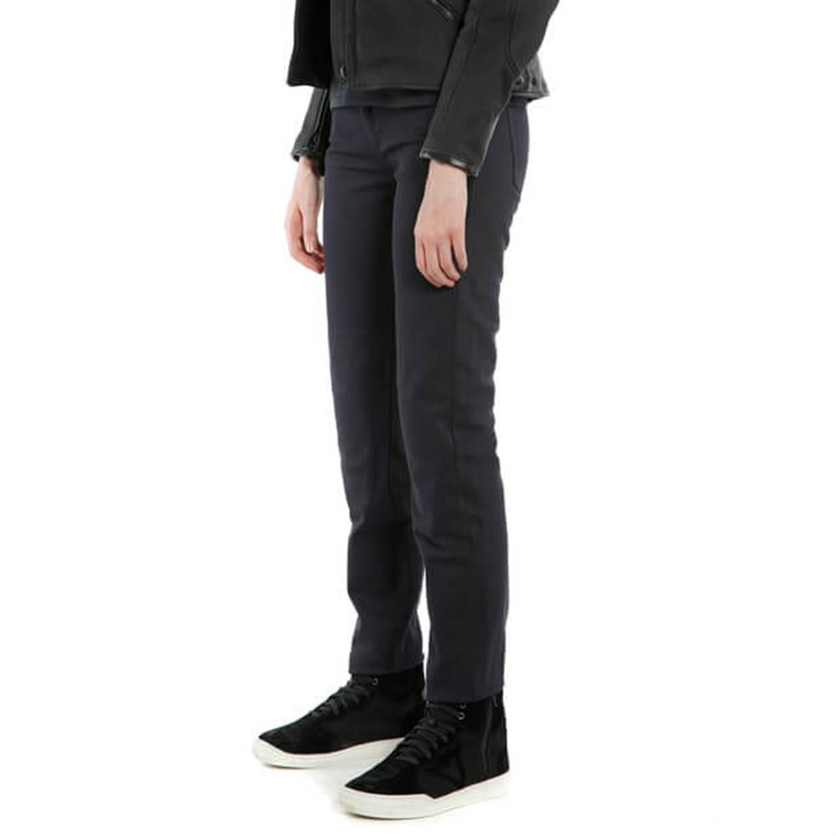 DAINESE PN/CASUAL REGULAR LADY TEX PANTS BLUE