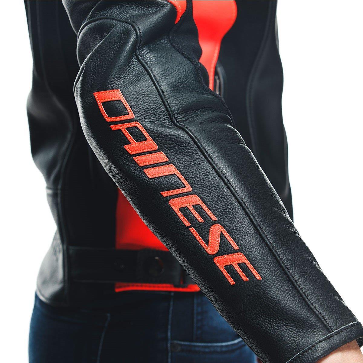 Dainese Racing 4 Lady Deri Mont Black Fluo Red
