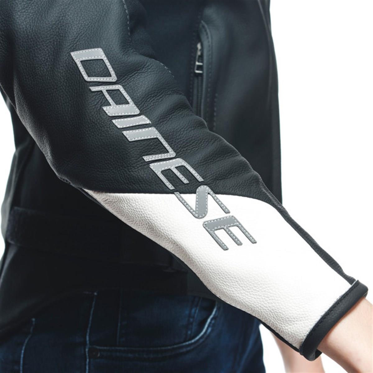 Dainese Rapida Lady Deri Mont Matt Black White