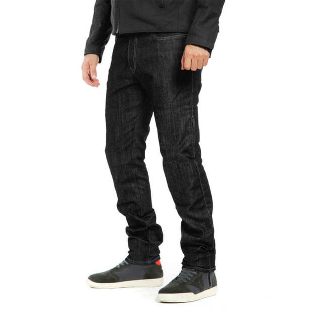 Dainese Regular Black Tekstil Kot Pantolon