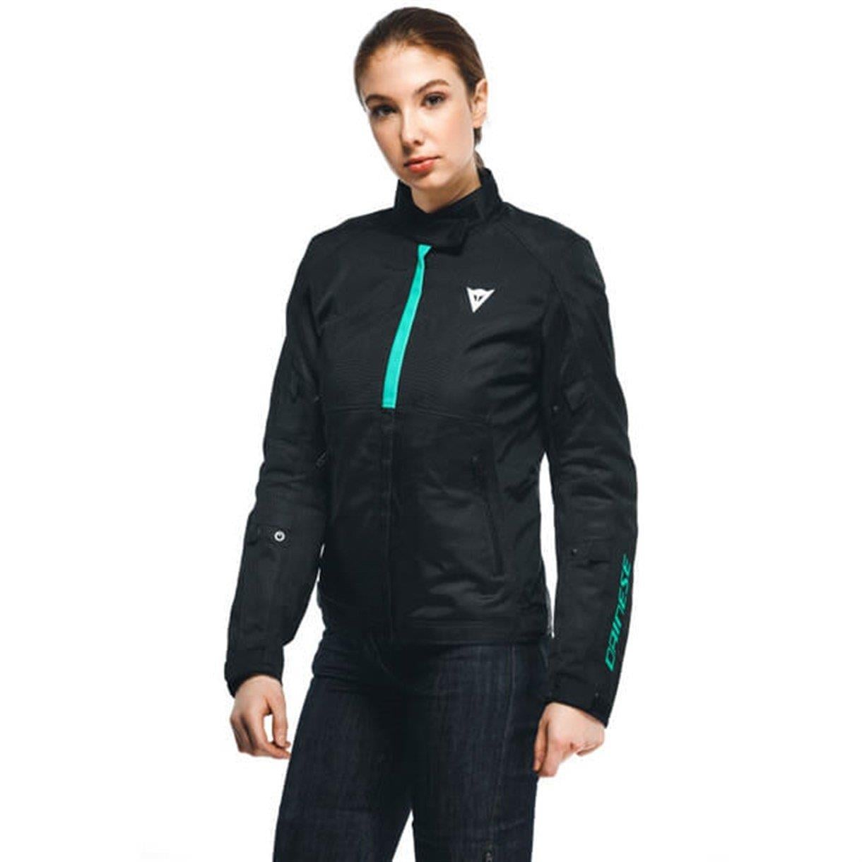 Dainese Risoluta Air Black Acqua Green Tekstil Mont