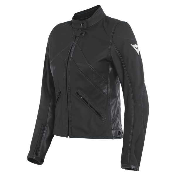 Dainese Santa Monica Black Kadın Deri Mont