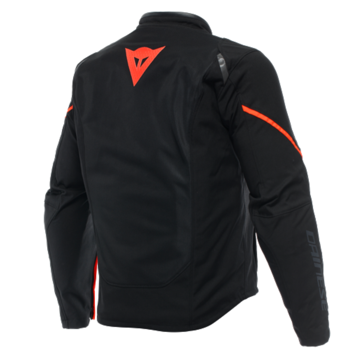 Dainese Smart Jacket LS Sport Black Fluo Red Airbag Tekstil Mont