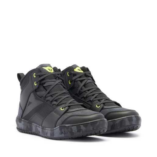 Dainese Suburb Black Camo Acıd Yellow D-WP Ayakkabı