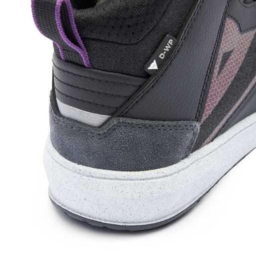 Dainese Suburb Black White Metal D-WP Kadın Ayakkabı