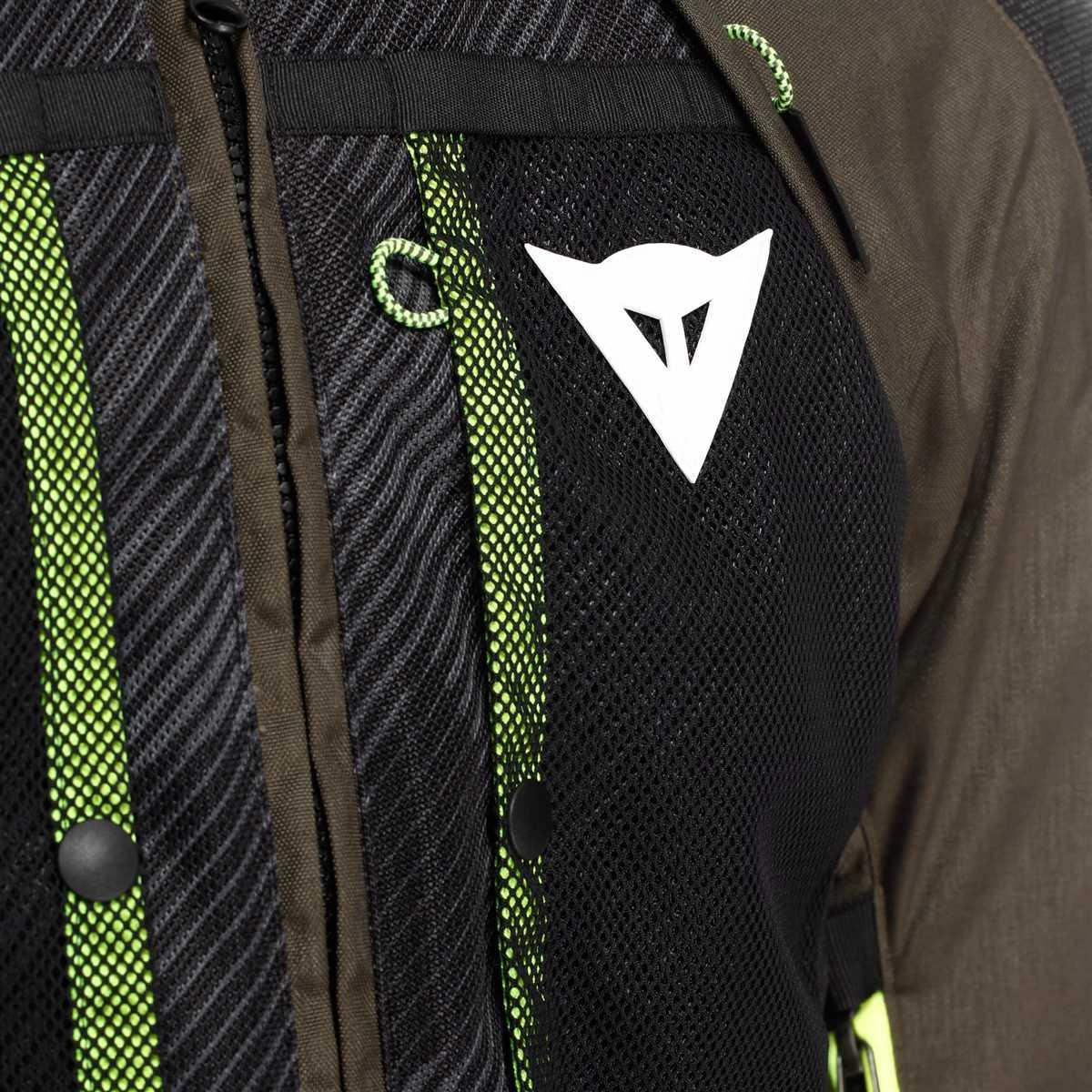 DAINESE /SUPER ADVENTURE ABSOLU JACKET BLACK/FLUO YELLOW
