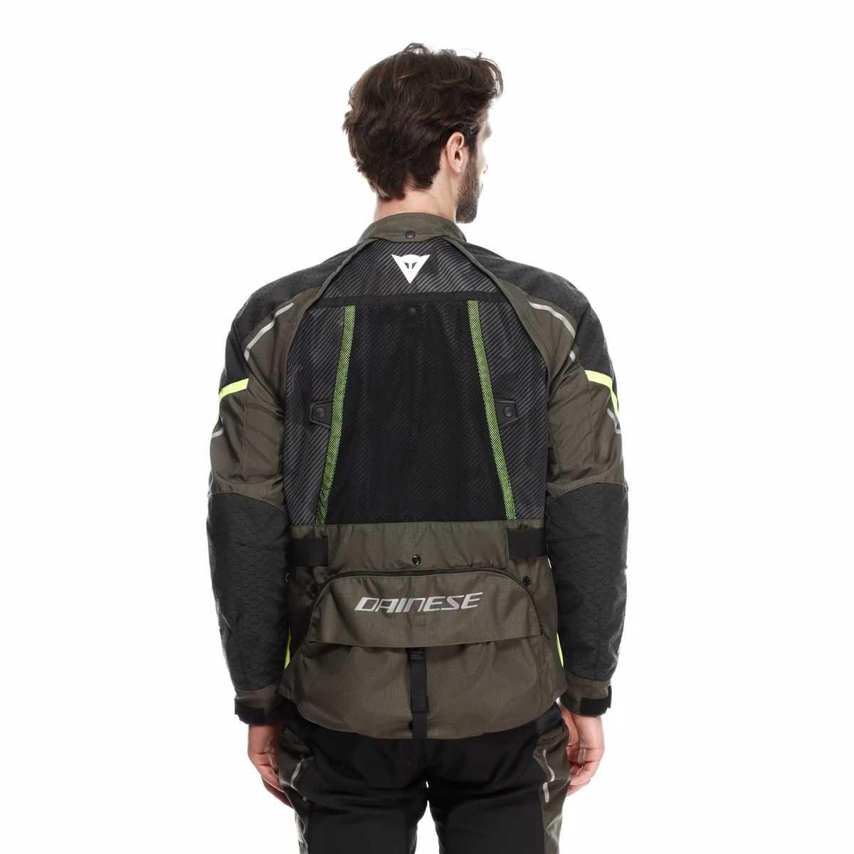 DAINESE /SUPER ADVENTURE ABSOLU JACKET BLACK/FLUO YELLOW