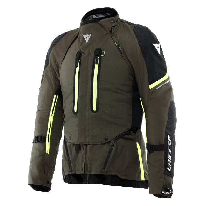 DAINESE /SUPER ADVENTURE ABSOLU JACKET BLACK/FLUO YELLOW
