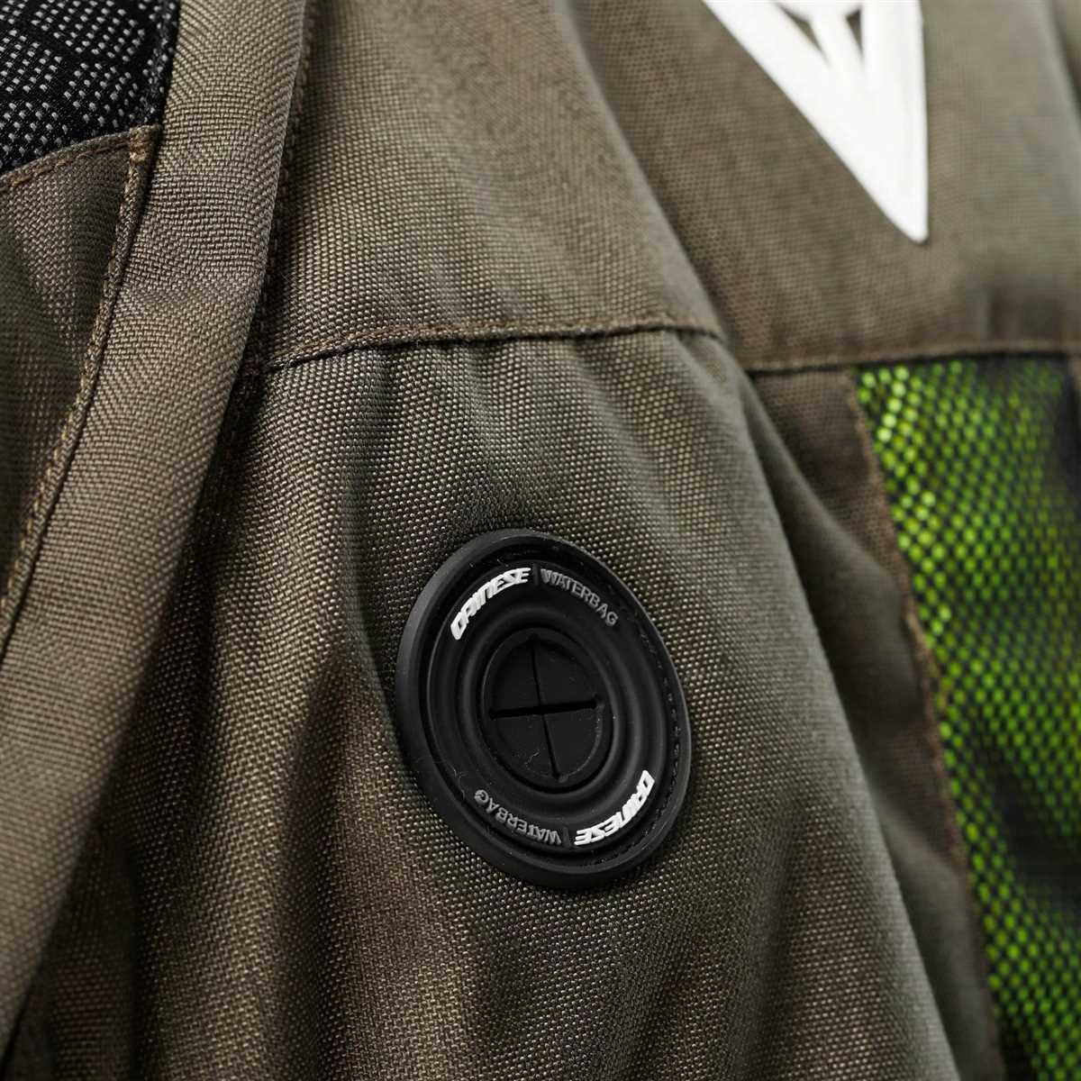 DAINESE /SUPER ADVENTURE ABSOLU JACKET BLACK/FLUO YELLOW