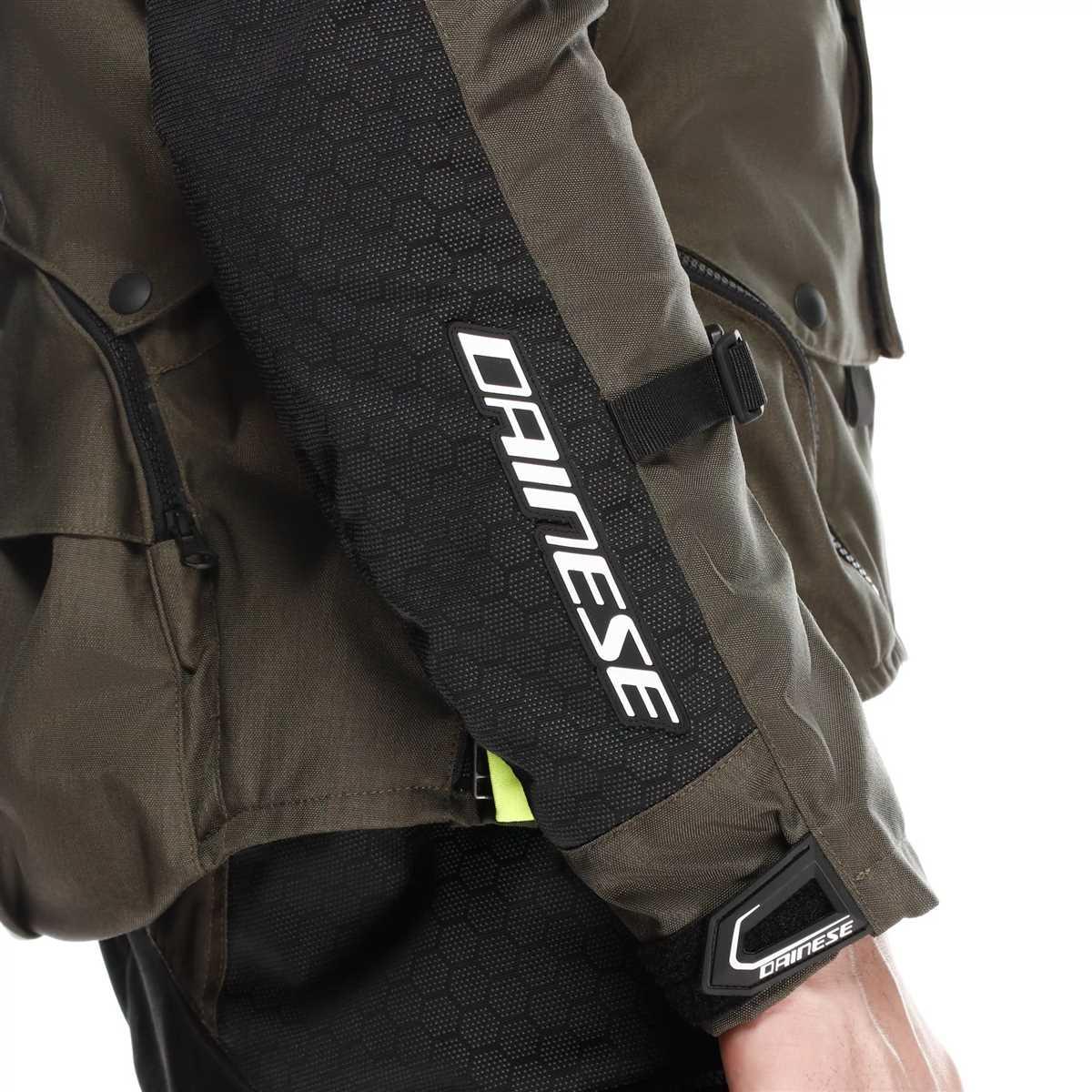 DAINESE /SUPER ADVENTURE ABSOLU JACKET BLACK/FLUO YELLOW