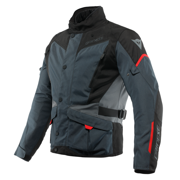 Dainese Tempest 3 Ebony Black Lava Red D-Dry Mont