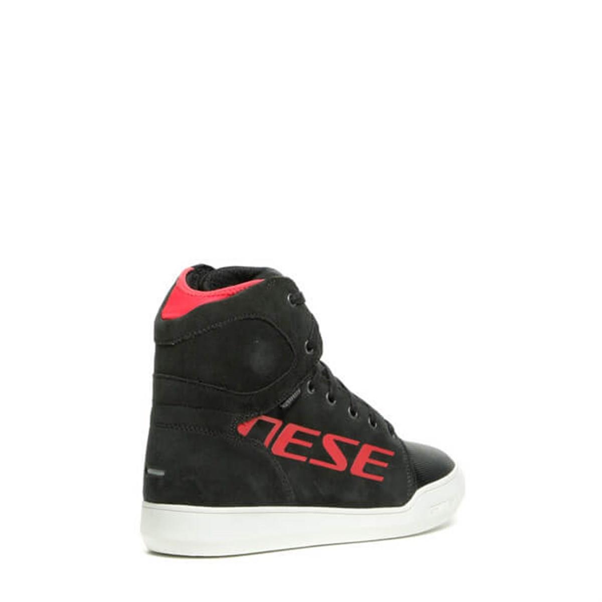 Dainese York D-WP Dark Carbon Red Kadın Ayakkabı
