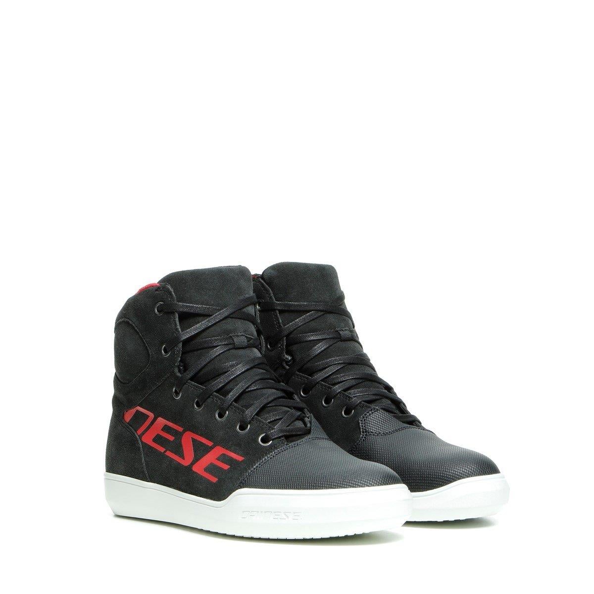 Dainese York D-WP Dark Carbon Red Kadın Ayakkabı