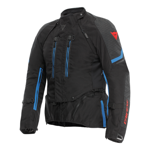 DAINESE/SUPER ADVENTURE ABSOLU JACKET BLACK BLACK BLUE