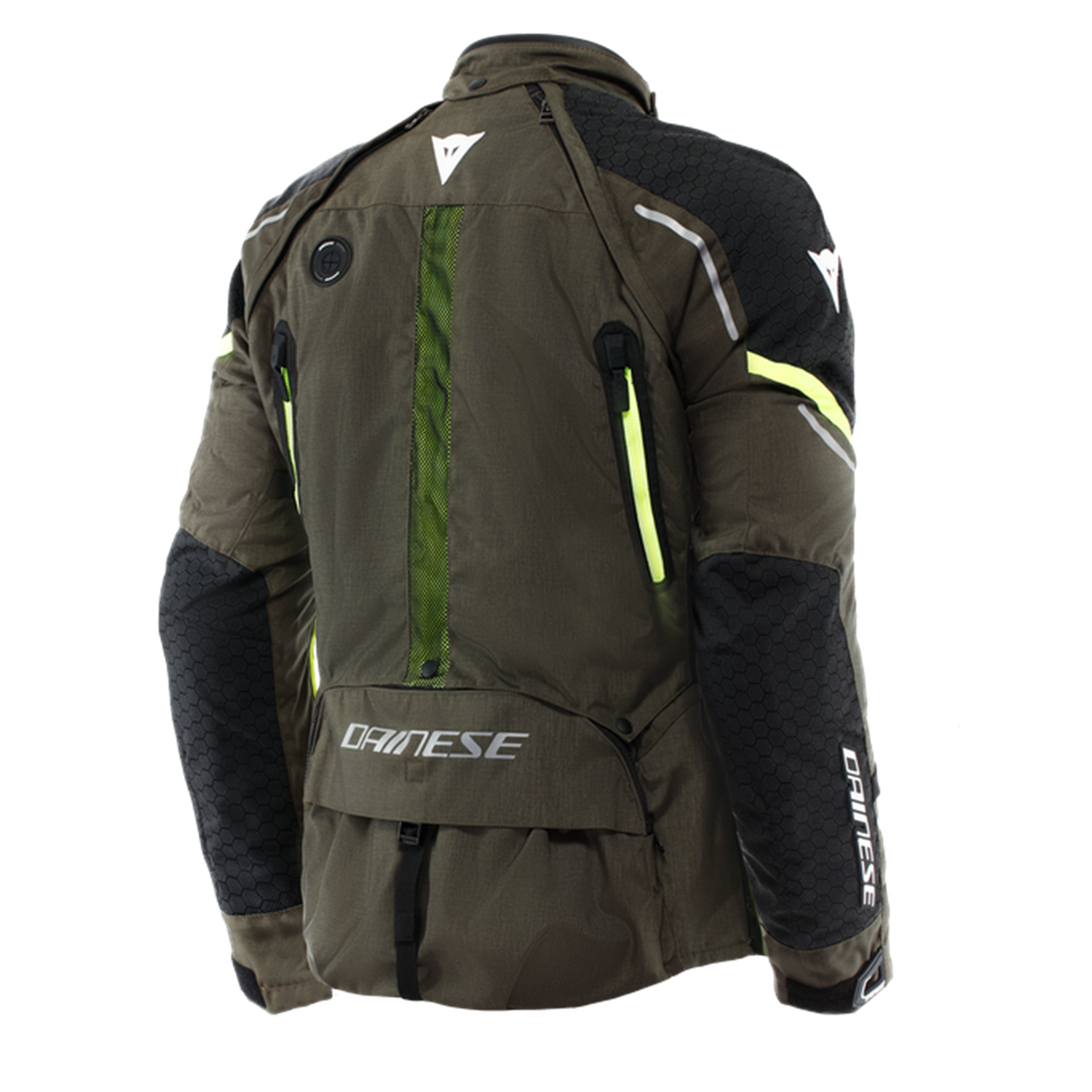 DAINESE/SUPER ADVENTURE ABSOUL.TARMAC BLK FLU YLW 48