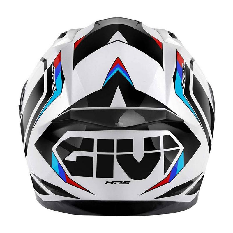 GIVI 50.8 MACH1 BEYAZ-SİYAH-KIRMIZI KASK
