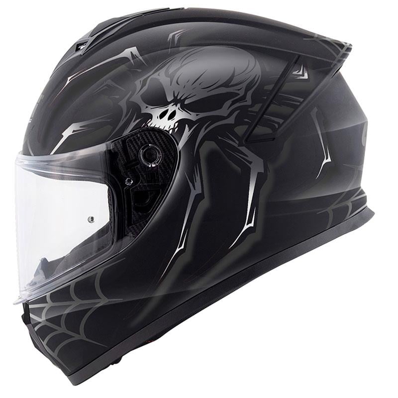 GIVI 50.X ARACHNO MAT SİYAH-GRİ KASK