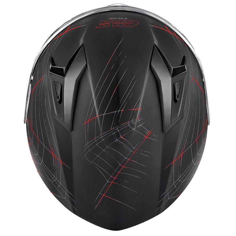 GIVI 50.7 PHOBIA MAT SİYAH-KIRMIZI KASK