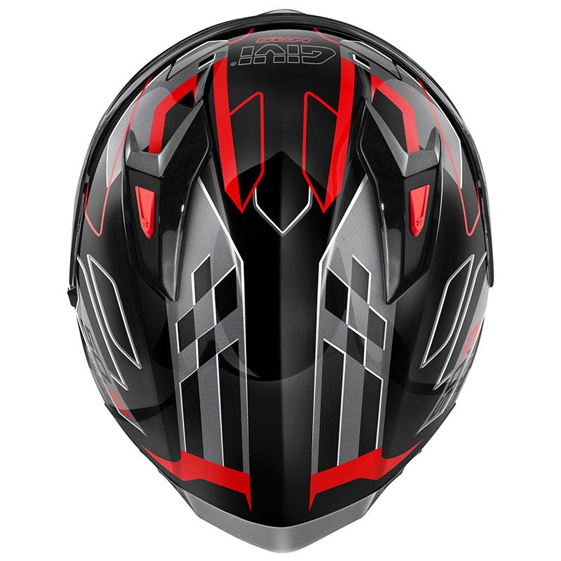 GIVI 50.9 ASSAULT SİYAH-TITANIUM-KIRMIZI KASK