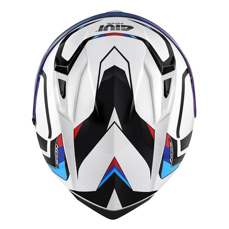 GIVI 50.8 MACH1 BEYAZ-SİYAH-KIRMIZI KASK