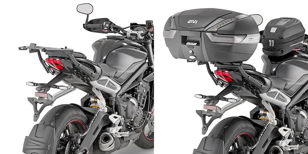 GIVI 6412FZ TRIUMPH STREET TRIPLE 765 (17-20) ARKA ÇANTA TAŞIYICI