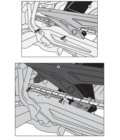 GIVI MG6401 TRIUMPH TIGER 800 - 800XC - 800XR (11-20) ÇAMURLUK