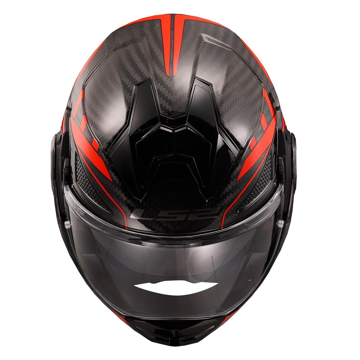 LS2 ADVANT X KARBON FUTURE KIRMIZI KASK