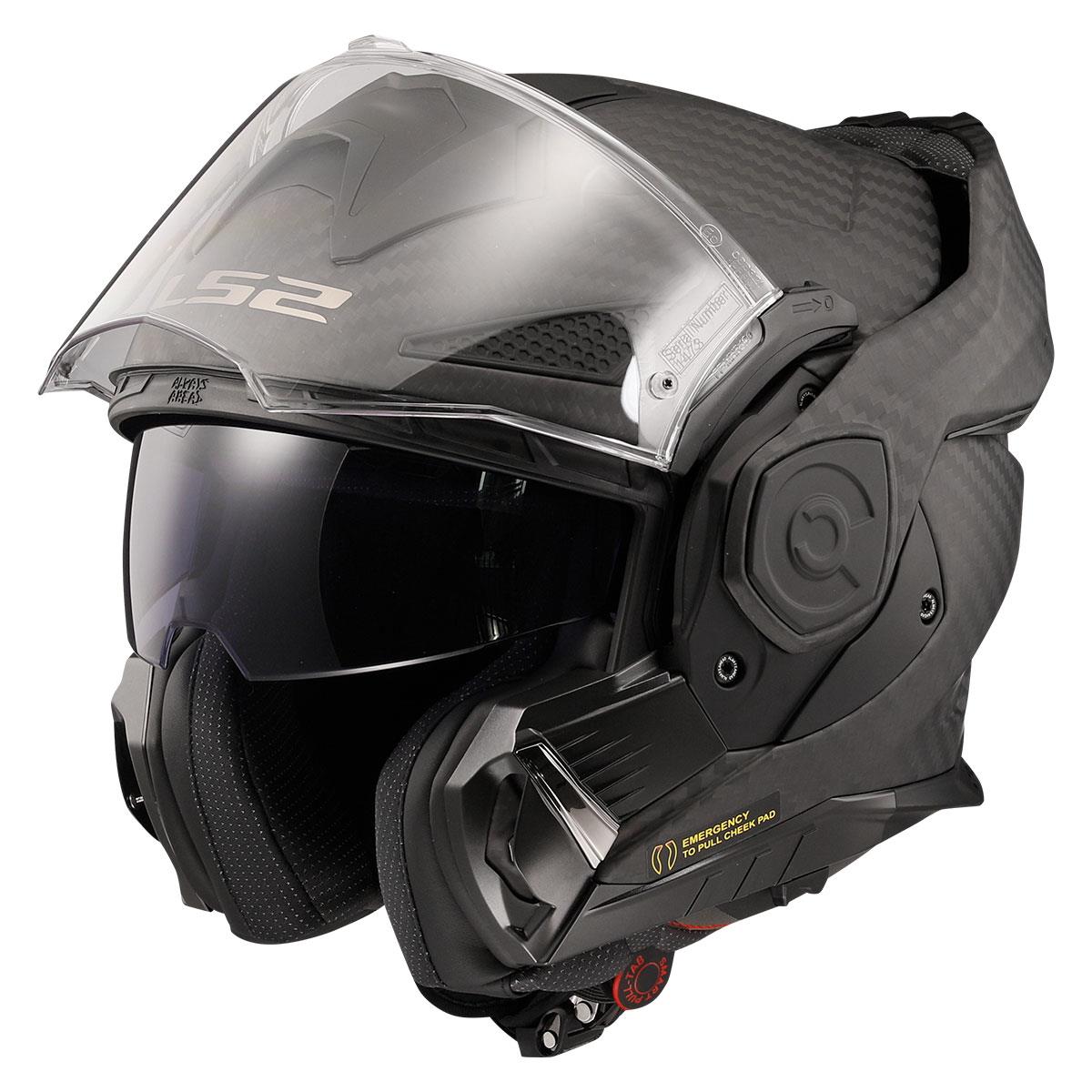 LS2 ADVANT X KARBON MAT KASK