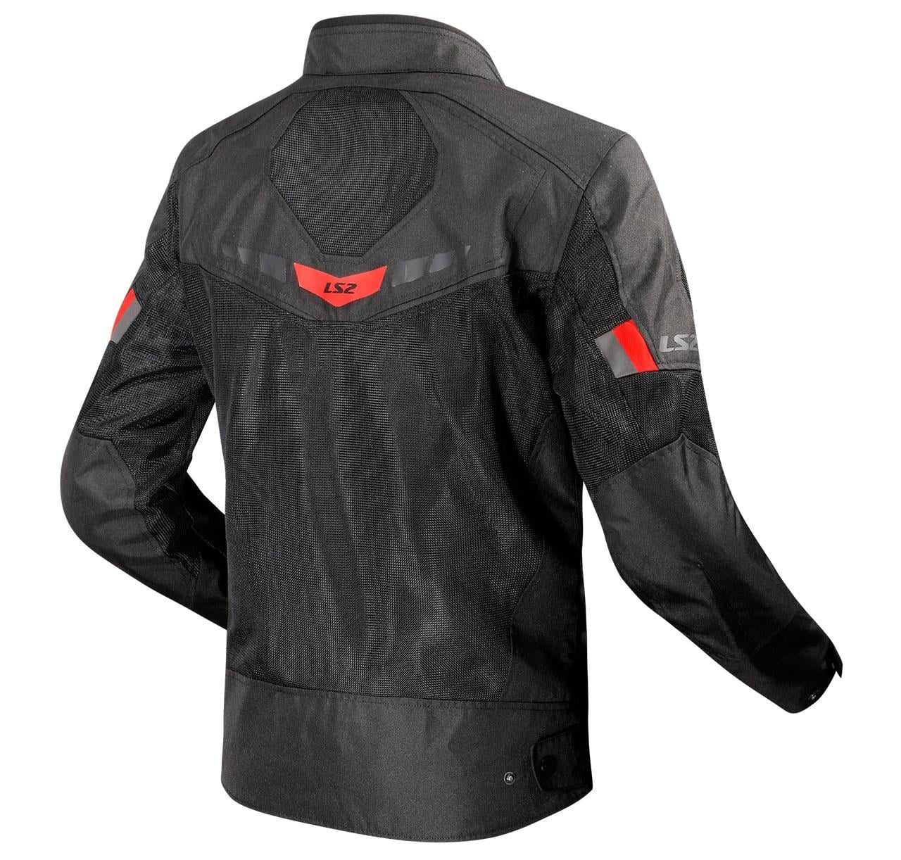 LS2 BLADE AIR MONT SİYAH-KIRMIZI
