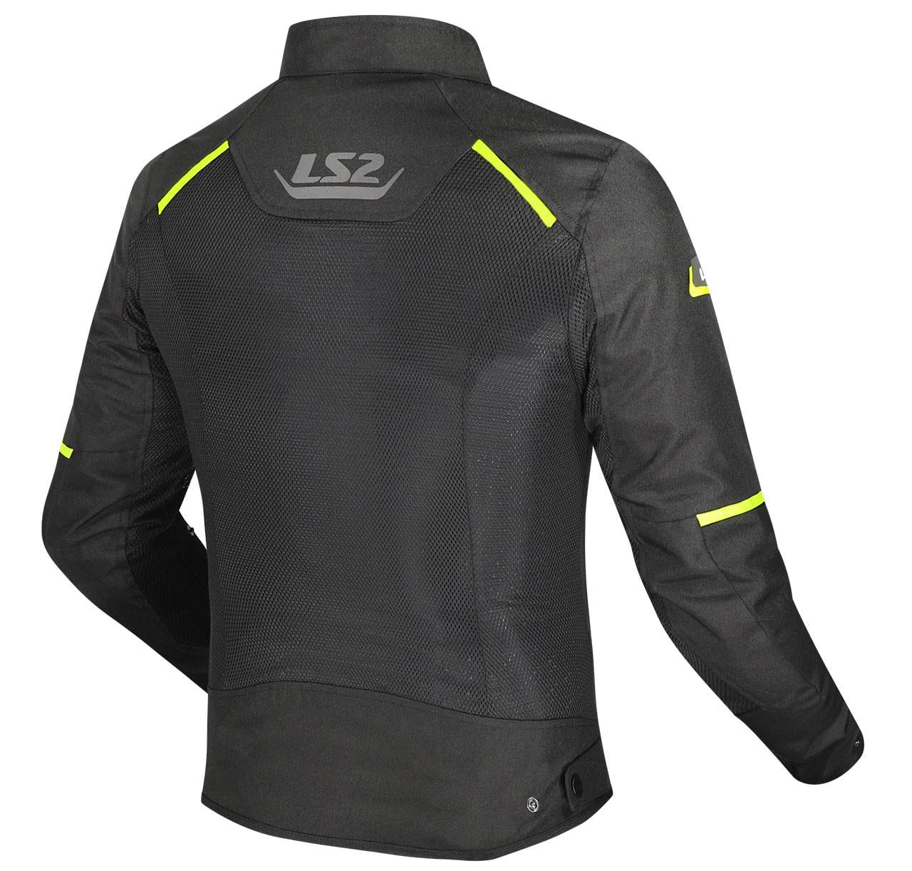 LS2 BREEZE MONT SİYAH-NEON SARI