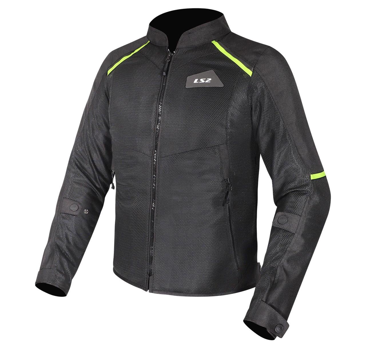 LS2 BREEZE MONT SİYAH-NEON SARI