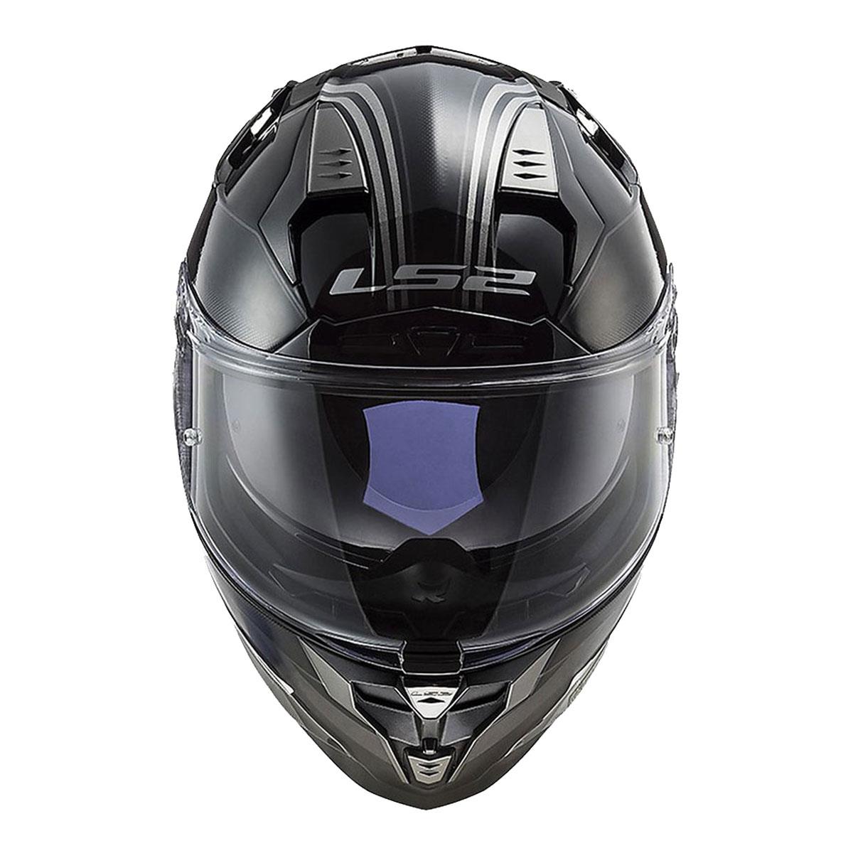 LS2 CHALLENGER PROPELLER SİYAH-TITANIUM KASK