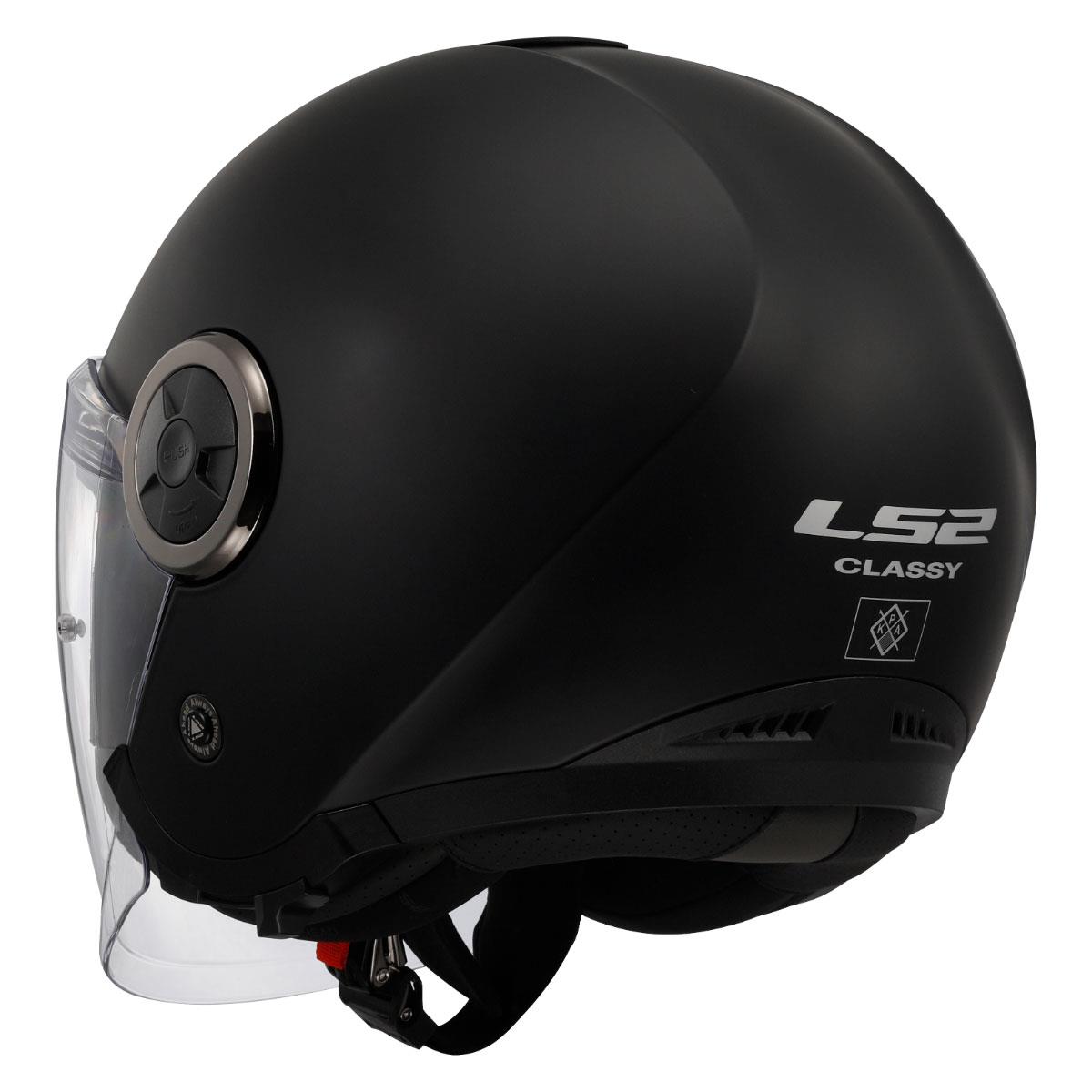 LS2 CLASSY MAT SİYAH KASK