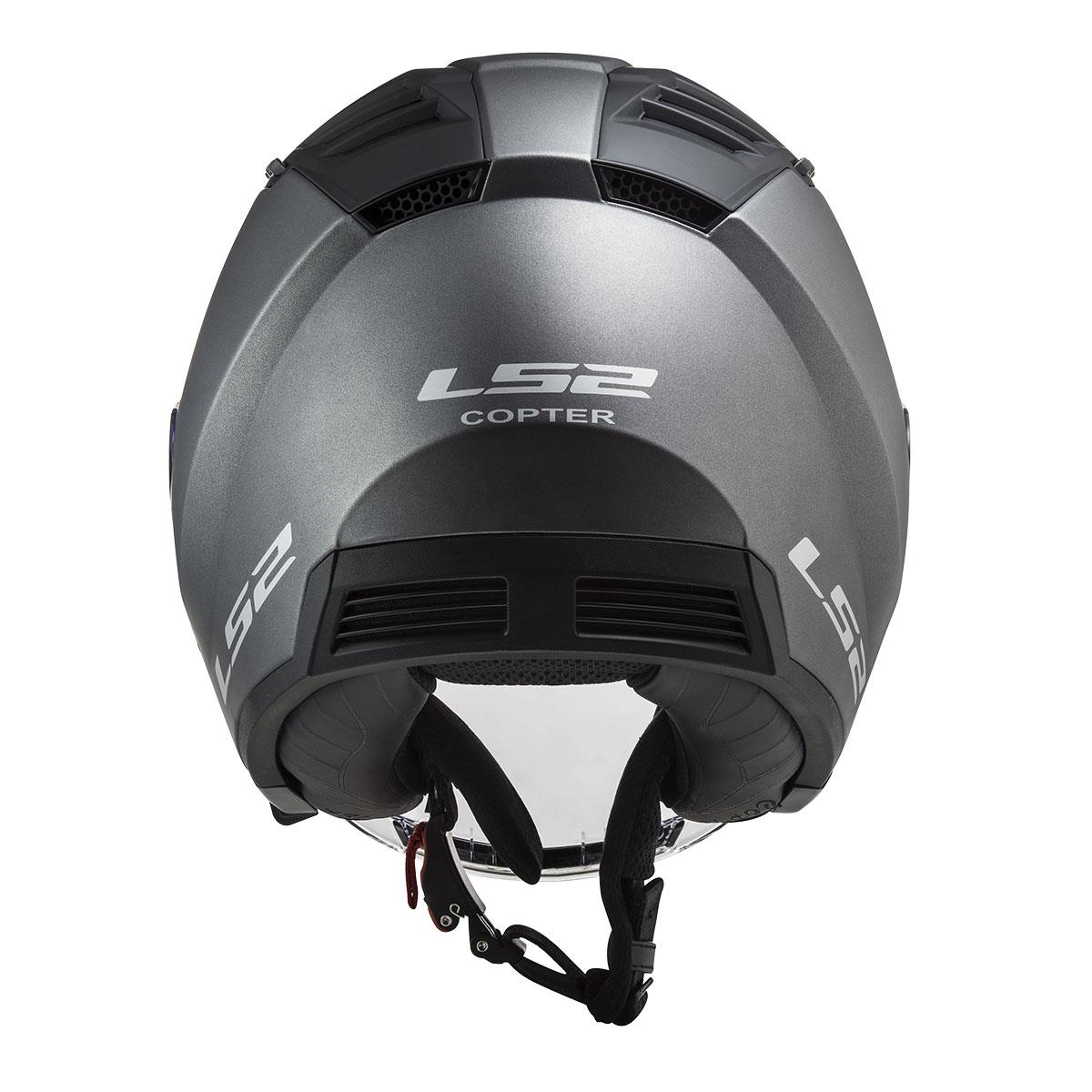 LS2 COPTER 2 MAT TITANIUM KASK