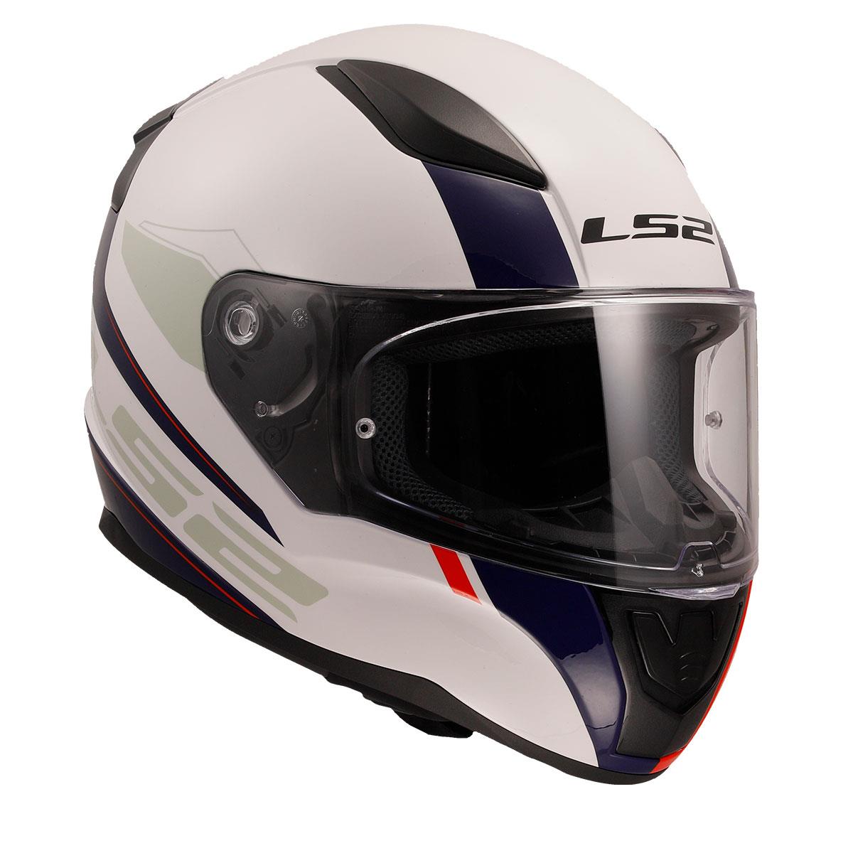 LS2 RAPID 2 DRIVEWAY BEYAZ-MAVİ KASK