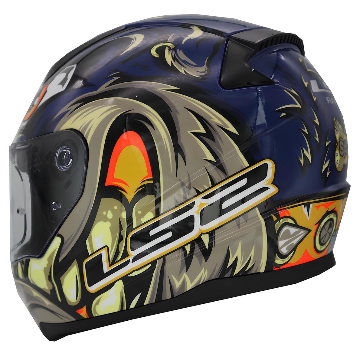 LS2 RAPID 2 SPOX MAVİ-GRİ KASK