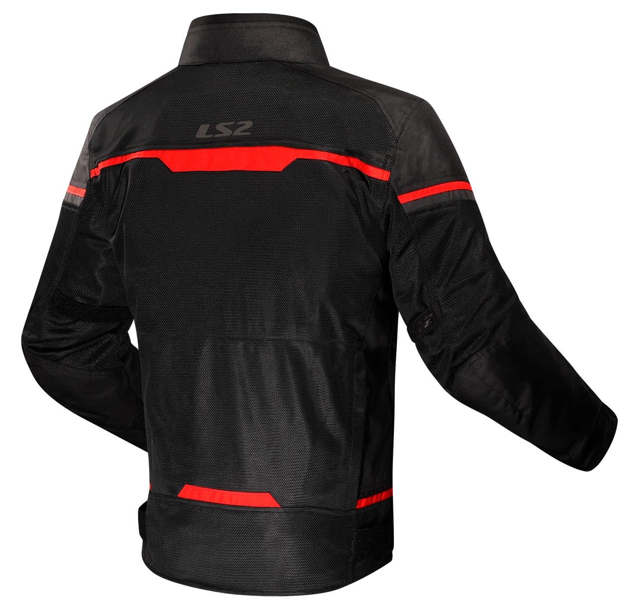 LS2 RIVA MONT SİYAH-KIRMIZI