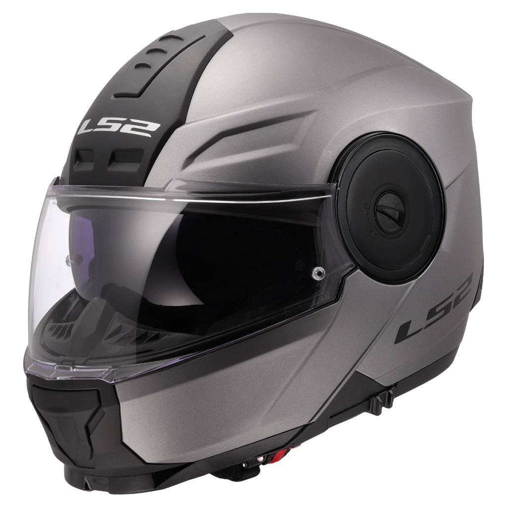 LS2 SCOPE 2 MAT TITANIUM KASK