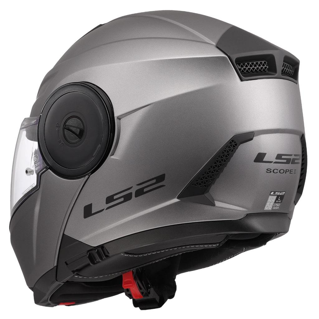 LS2 SCOPE 2 MAT TITANIUM KASK