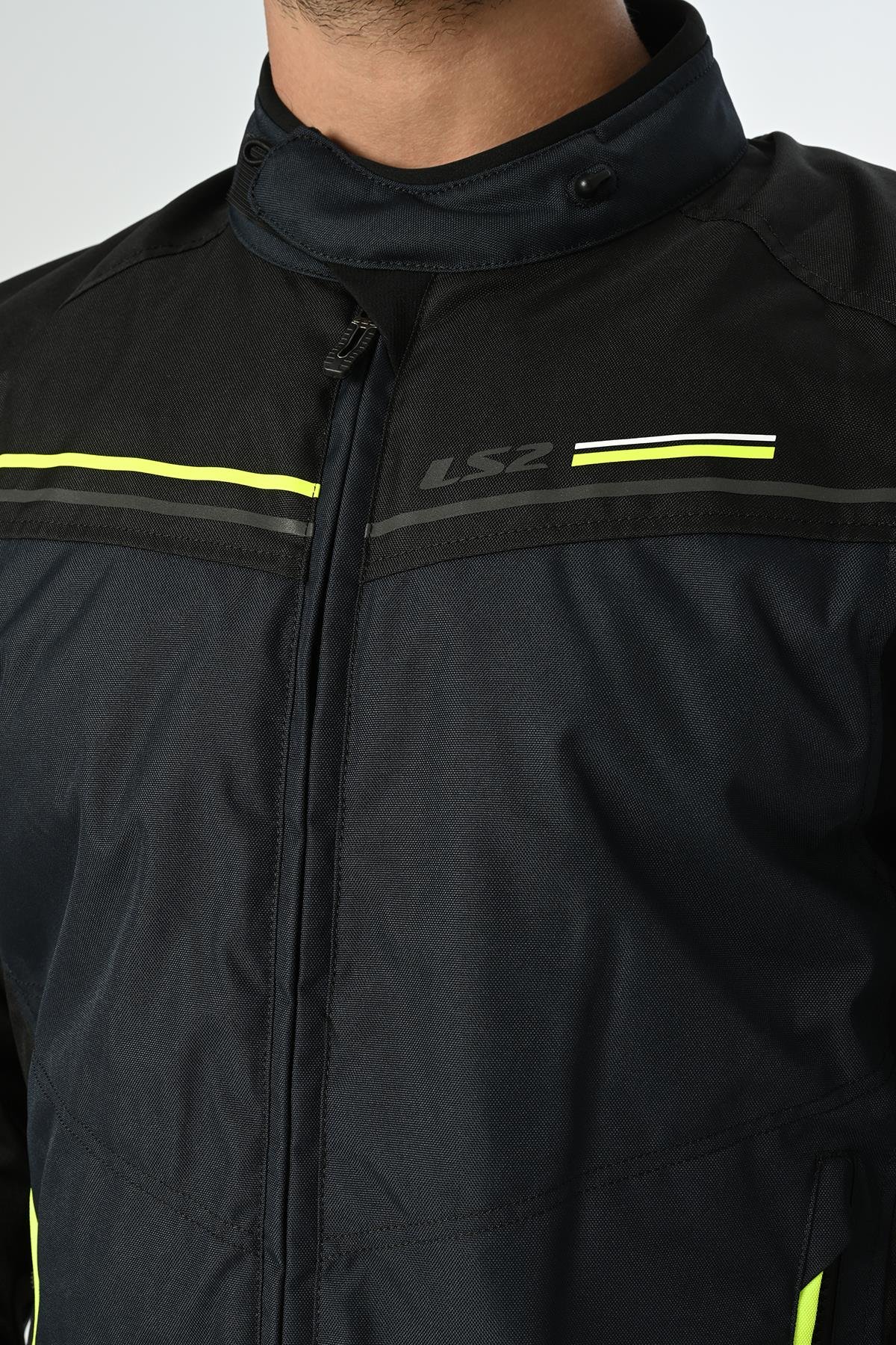 LS2 SHADOW MONT MAVİ-SİYAH-NEON SARI