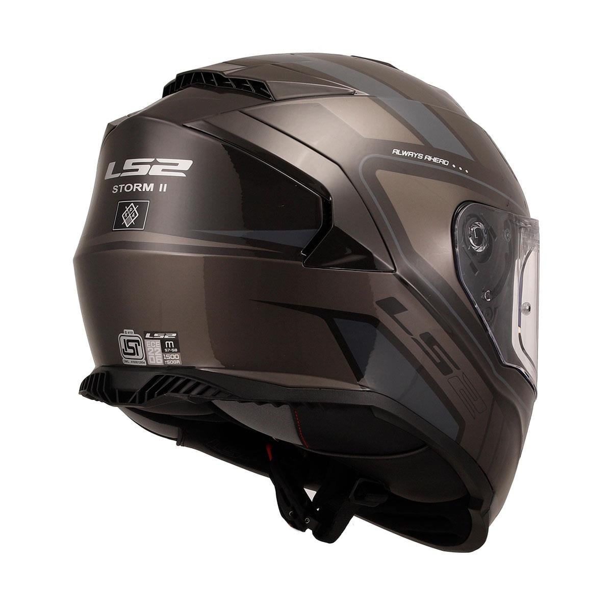 LS2 STORM 2 FIST MAT SİYAH KASK
